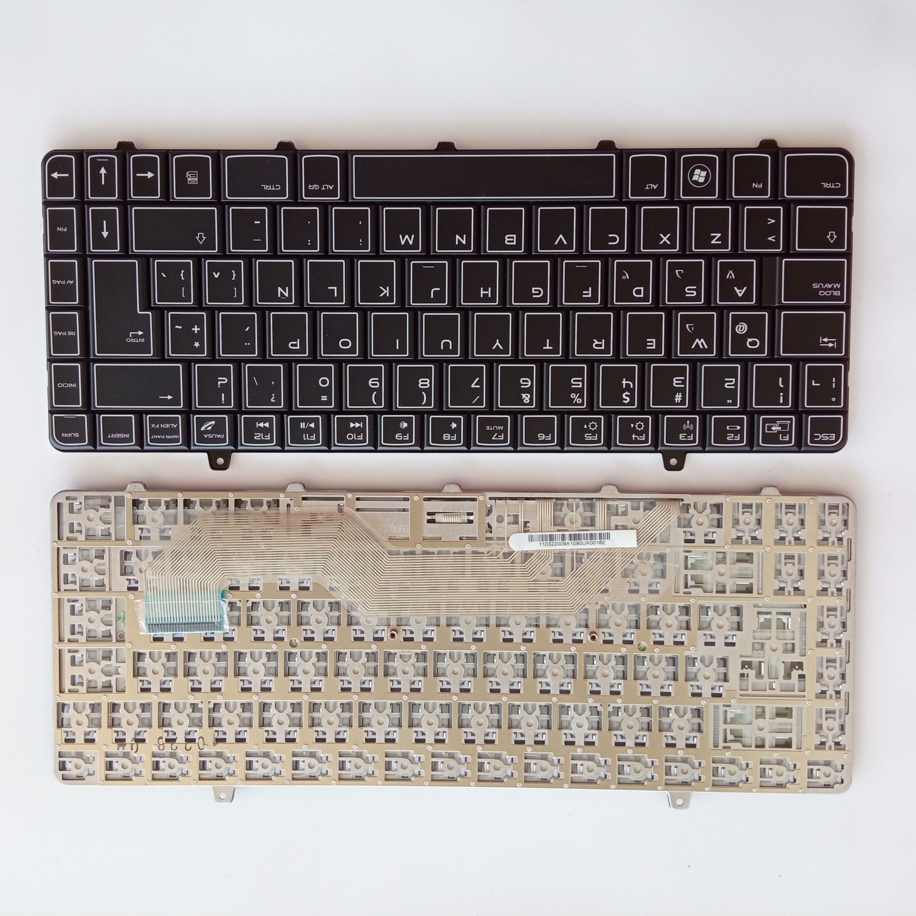 Picture of New Replacement Laptop Keyboard For DELL M11XR1 BLACK LA Layout